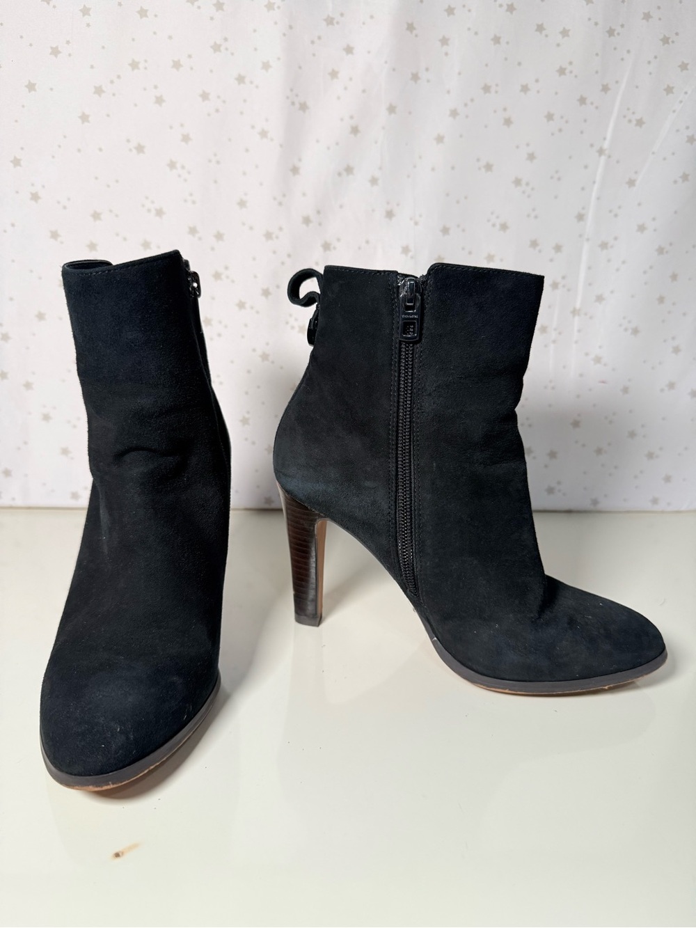 COACH | Coach Jemma Black Suede Ankle Boot |Black | 6B |